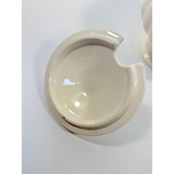 Ironstone Soup Tureen with Landle California US Pottery Vintage White Ceramic Mi - Picture 12 of 16
